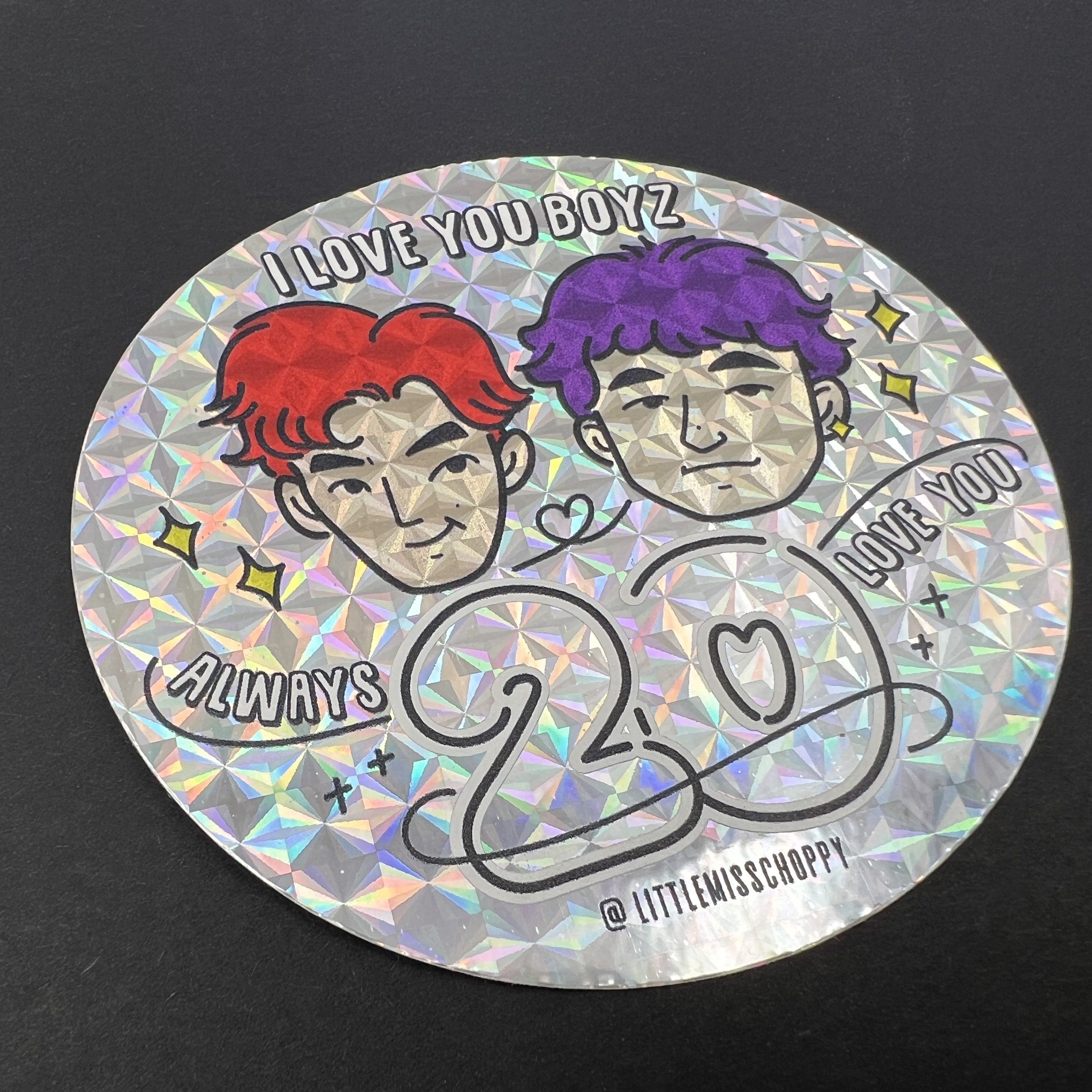 Holographic Sticker 1