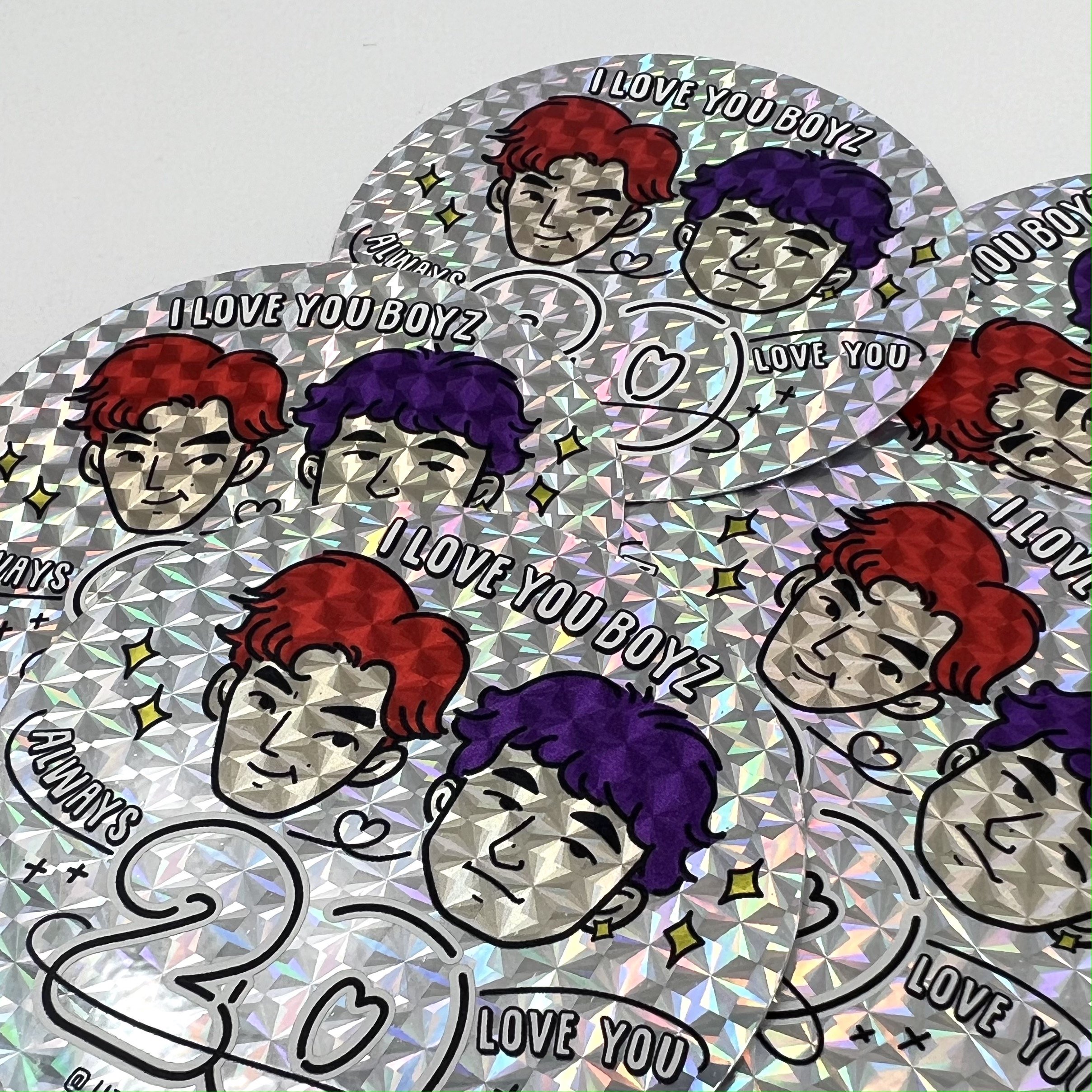 Holographic Sticker 2